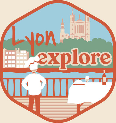 Badge « Lyon explore »