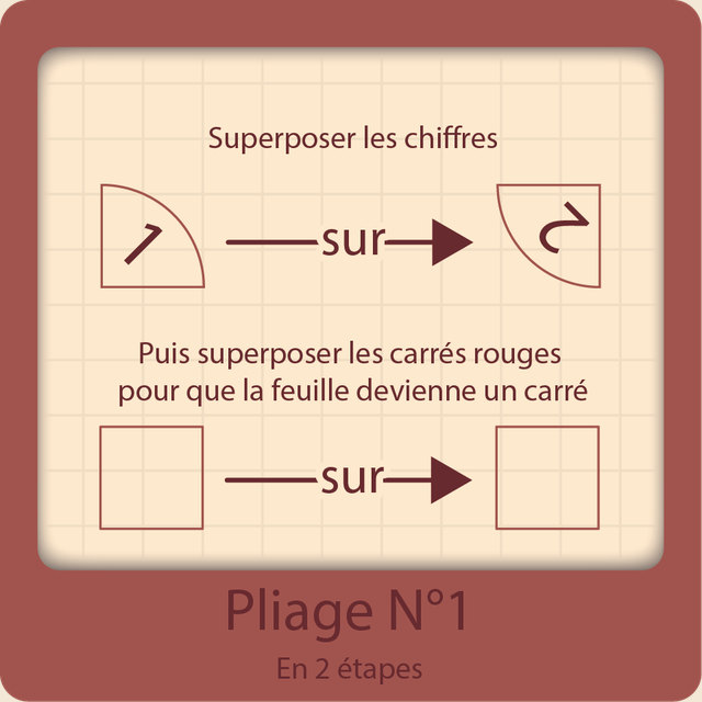 Pliage n°1