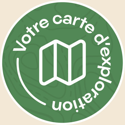 Pastille verte « Votre carte d’exploration »