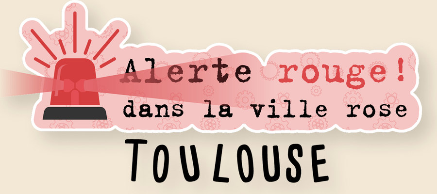 Logo de quête « Alerte rouge ! dans la ville rose, Toulouse »